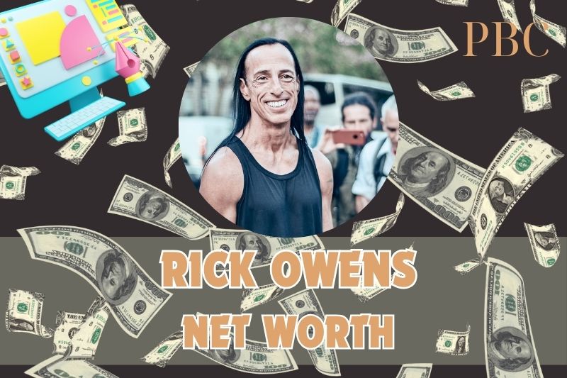 What is Rick Owens's net assets in 2024