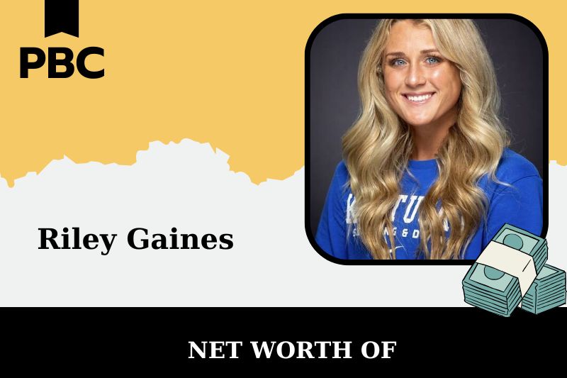 What is Riley Gaines' net assets in 2025