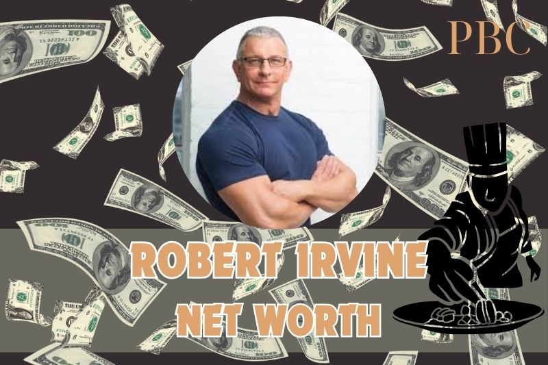 What is Robert Irvine's net assets in 2024