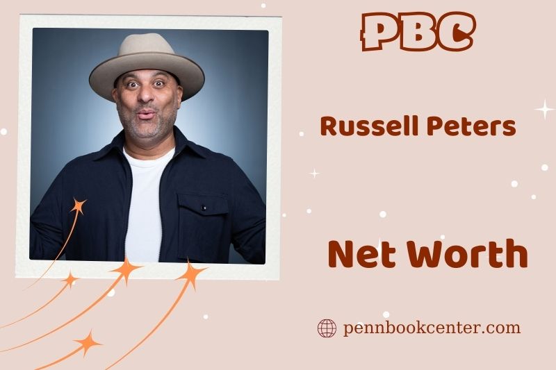 What is Russell Peters' net assets in 2024?