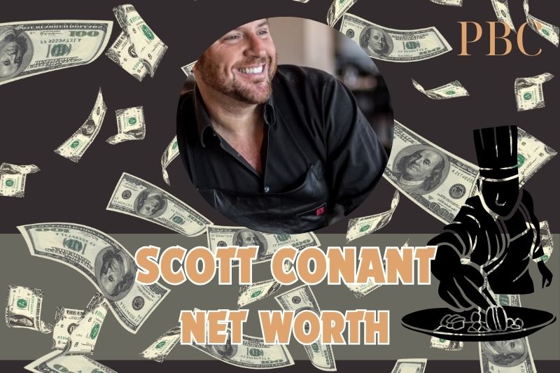 What is Scott Conant's net assets in 2024