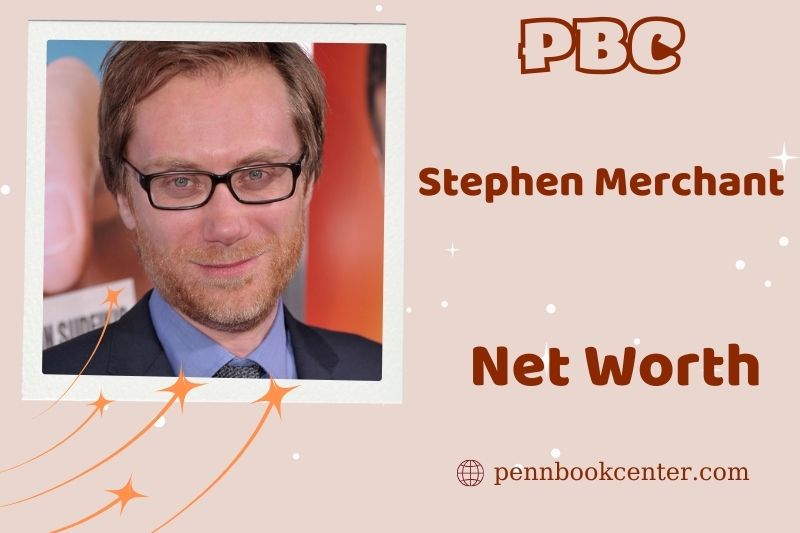 What is Stephen Merchant's net assets in 2024