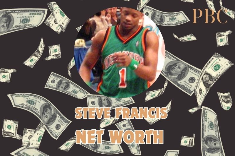 What is Steve Francis' net assets in 2024