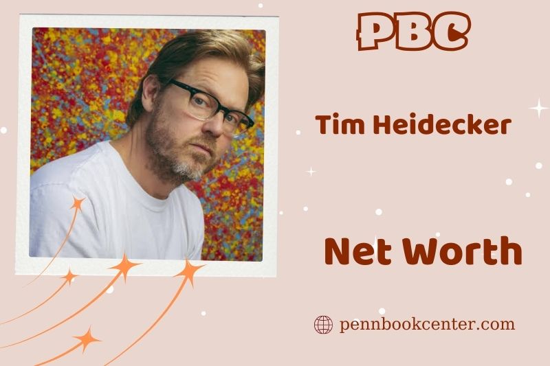 What is Tim Heidecker's net assets in 2024?