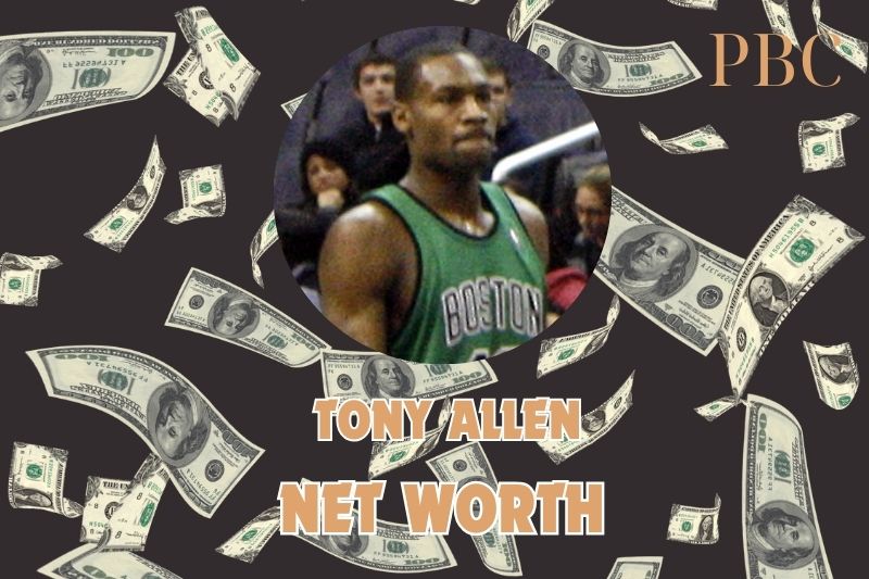 What is Tony Allen's net assets in 2024