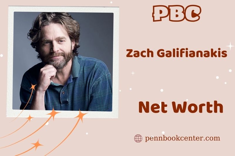 What is the net assets of Zach Galifianakis in 2024