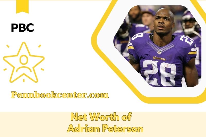 What is Adrian Peterson's net assets in 2025