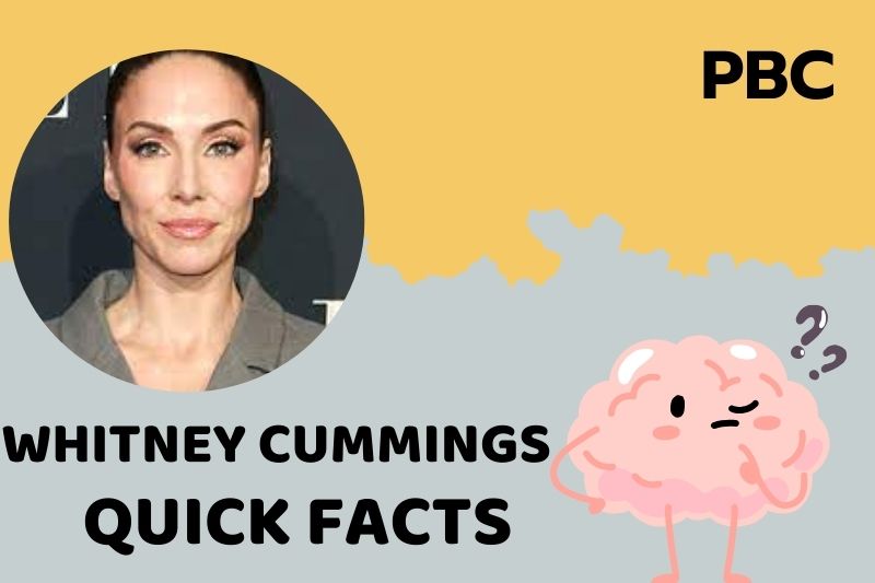 Whitney cummings fast facts