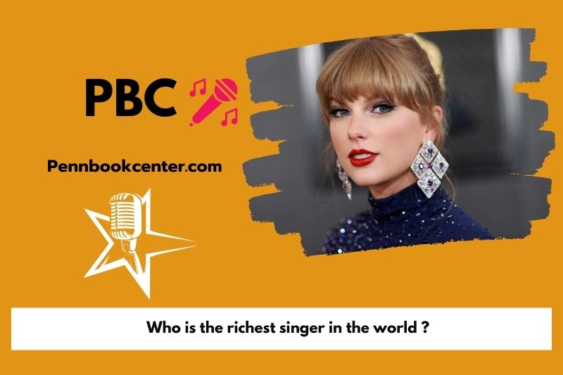 Who is the richest singer in the world?