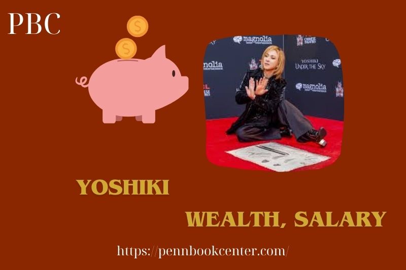 Yoshiki assets, salary and financial overview