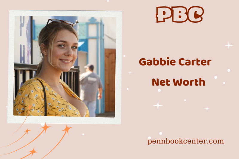 What is Gabbie Carter's net assets in 2025?