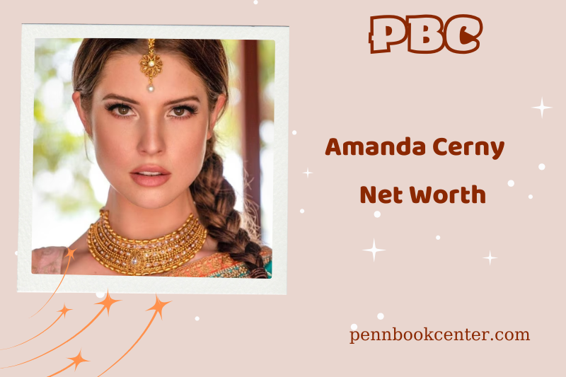 What is Amanda Cerny's net assets in 2024?