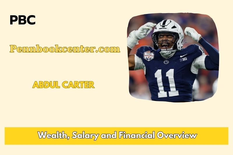 Abdul Carter assets, salary and financial overview