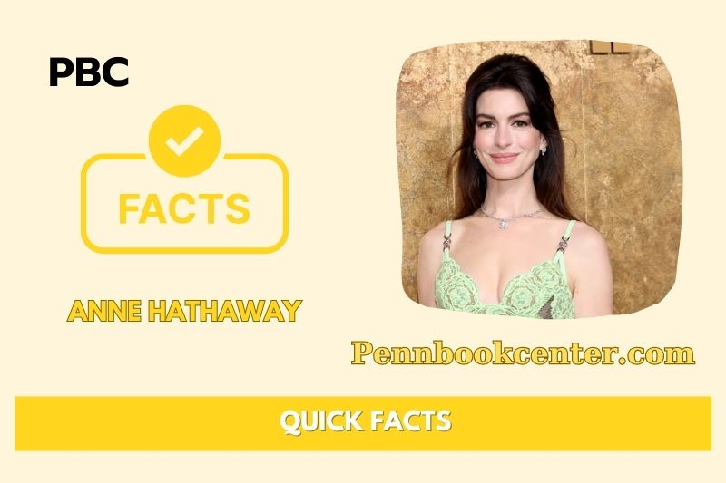 What is Anne Hathaway Net Worth 2025: Wealth, Salary, and Career Earnings