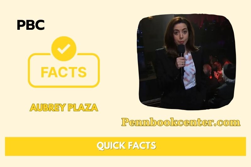 What is Aubrey Plaza Net Worth 2025 | Salary, Wealth & Financial Overview