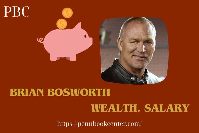 Brian Bosworth wealth, salary and financial overview