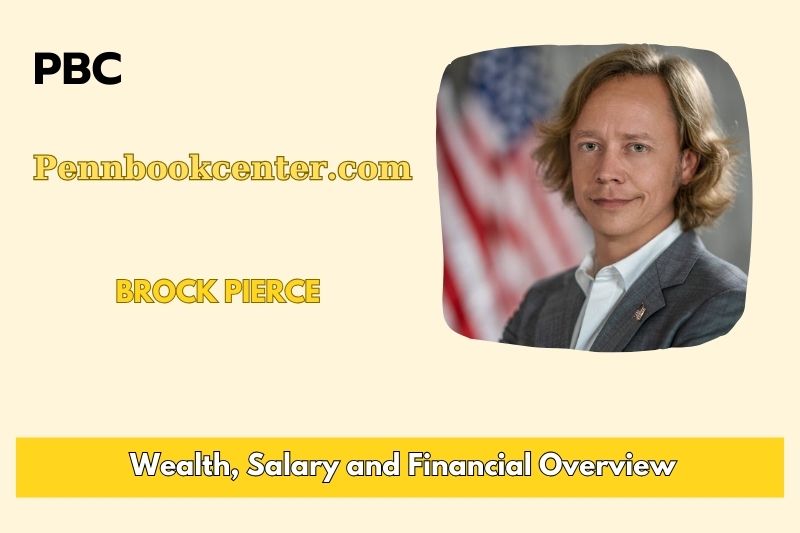 Brock Pierce fortune, salary and financial overview