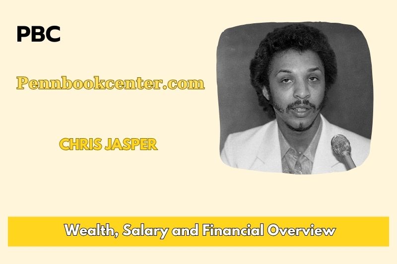 Chris Jasper prosperity, salary and financial overview