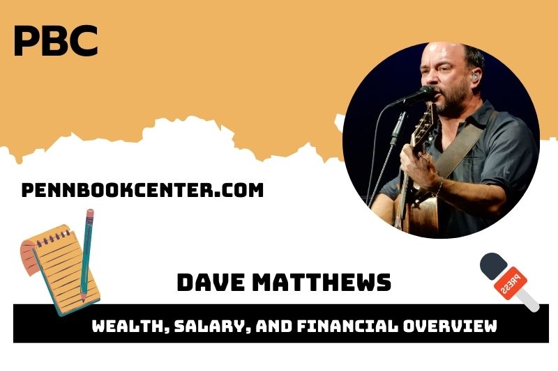 Dave Matthew's prosperity, salary and financial overview