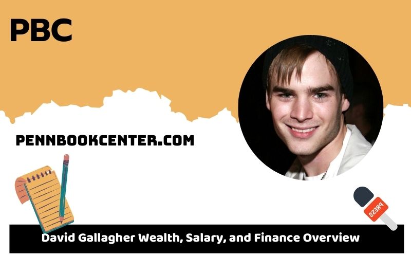 David Gallagher prosperity, salary and financial overview