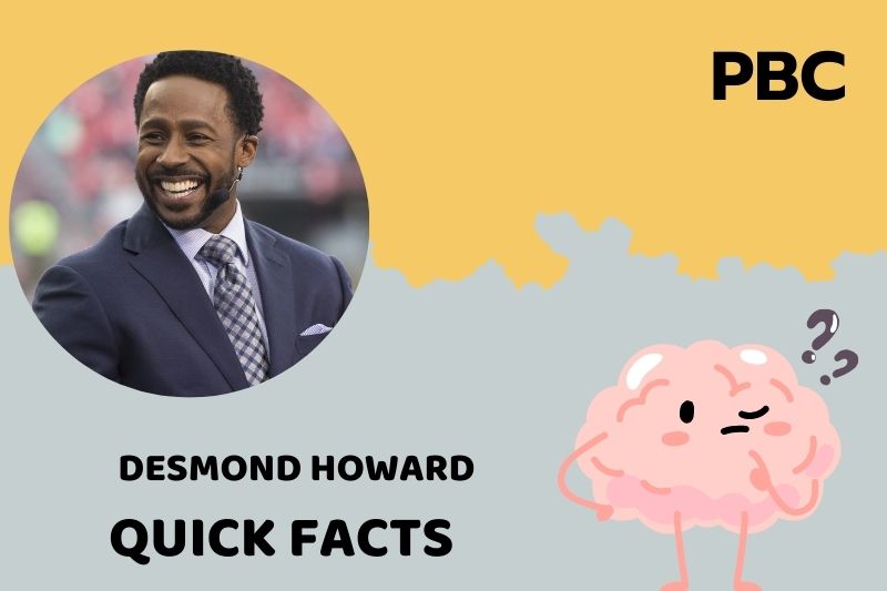 What is Desmond Howard Net Worth 2025: Salary, Wealth, and Financial Overview