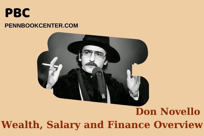 Don Novello fortune, salary and financial overview