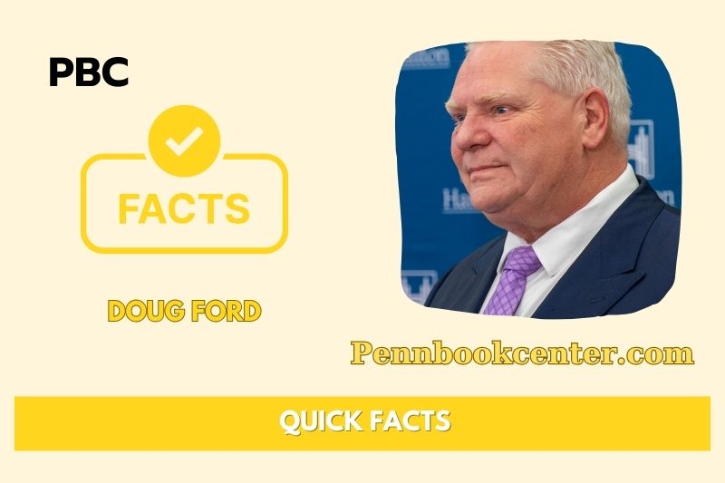 What is Doug Ford Net Worth 2025: Salary, Wealth & Financial Insights