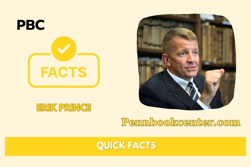 What is Erik Prince Net Worth 2025: Wealth, Salary & Financial Overview