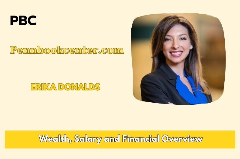 Erika Donald's assets, salary and financial overview