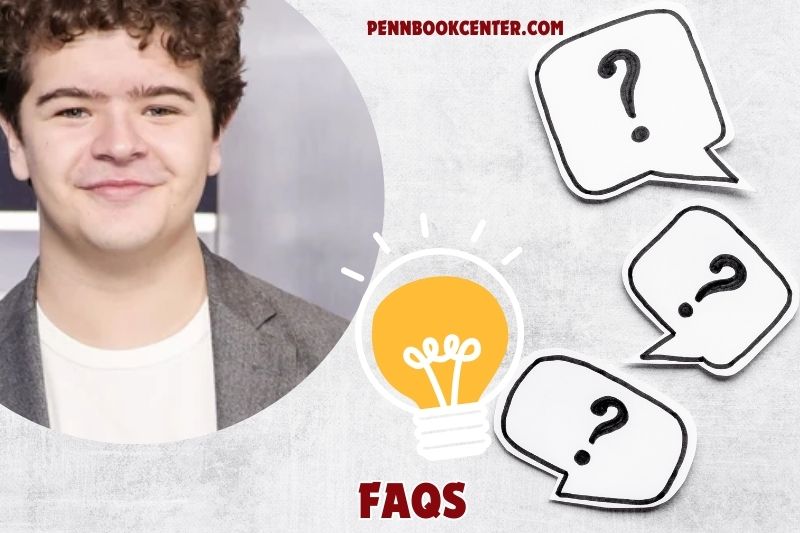 FAQs about Gaten Matarazzo