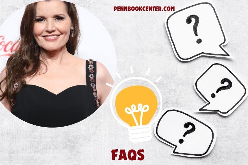 FAQs about Geena Davis