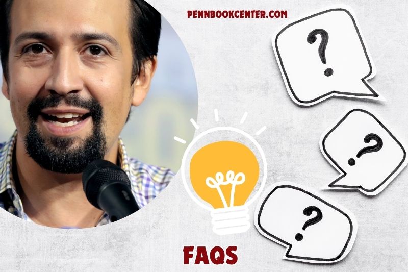 FAQs about Lin Manuel Miranda