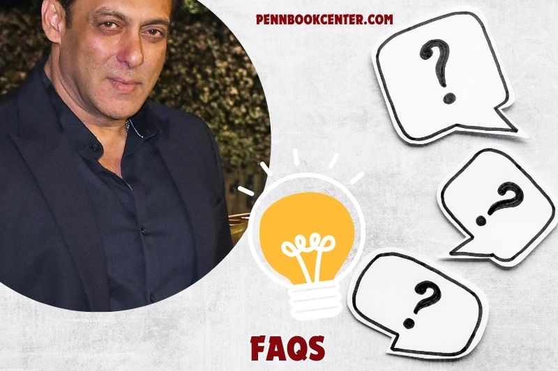 FAQs about Salman Khan