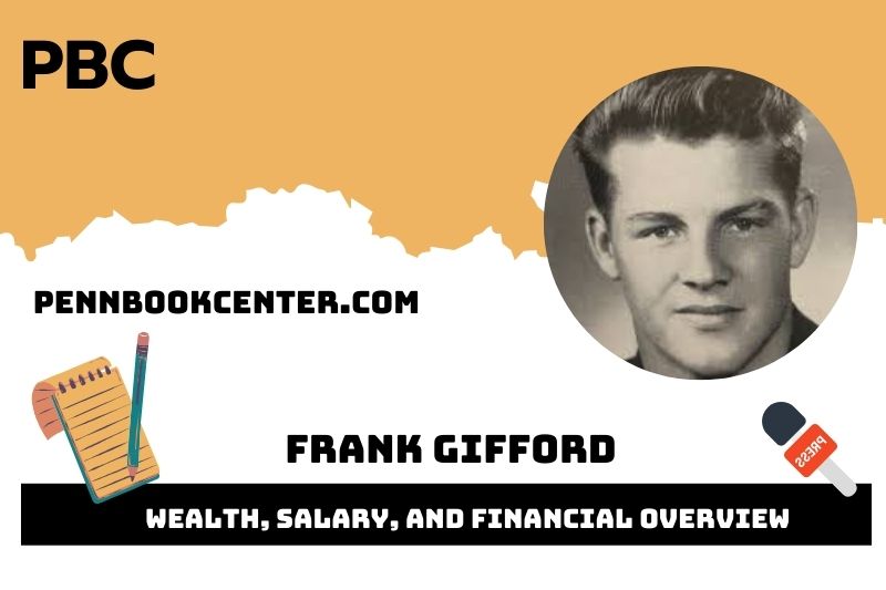 Frank Gifford assets, salary and financial overview