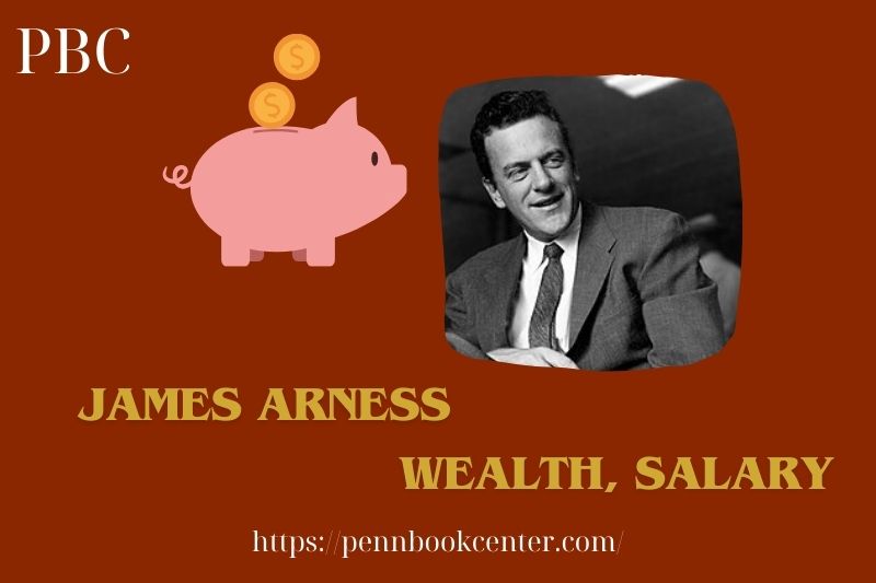 James Arness wealth, salary and financial overview