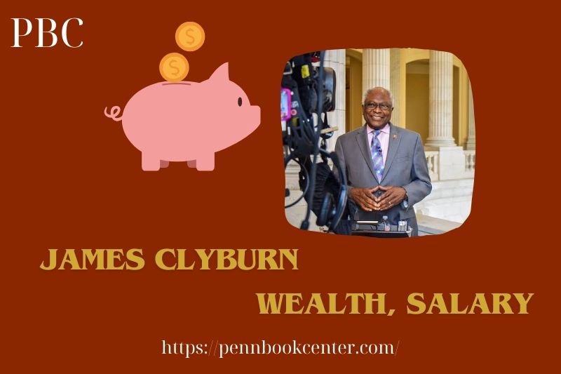 James Clyburn prosperity, salary and financial overview