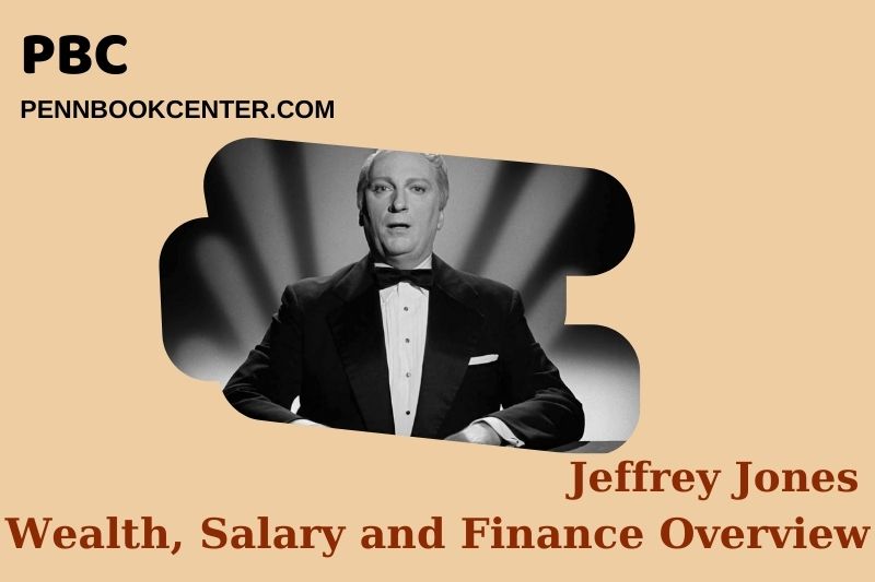 Jeffrey Jones assets, salary and financial overview