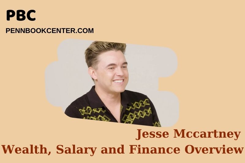 Jesse McCartney wealth, salary and financial overview