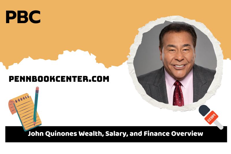 John Quinone's prosperity, salary and financial overview