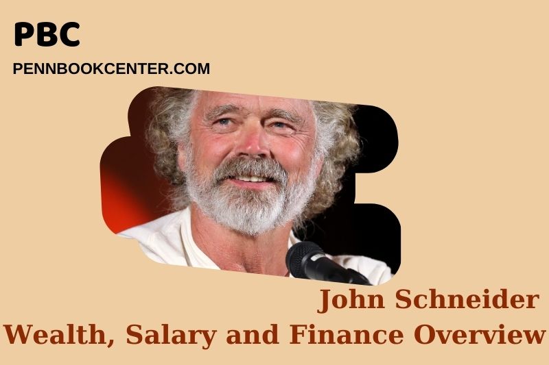 John Schneider assets, salary and financial overview