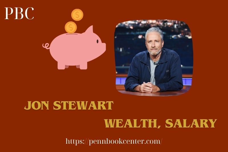 Jon Stewart prosperity, salary and financial overview