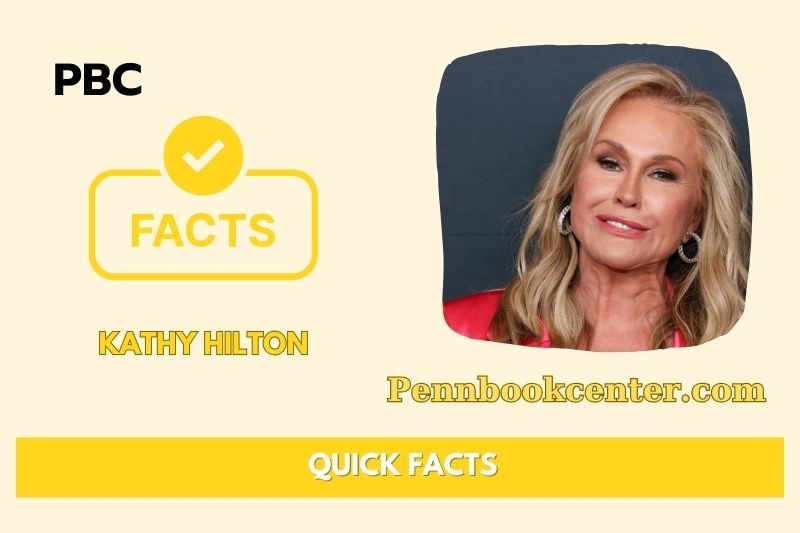 What is Kathy Hilton Net Worth 2025: Wealth, Salary, & Finance Overview