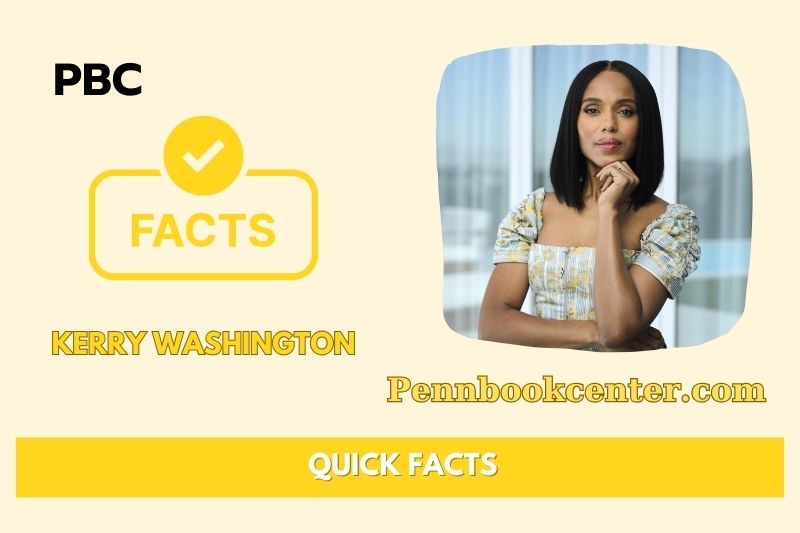 What is Kerry Washington Net Worth 2025: Earnings, Salary & Wealth