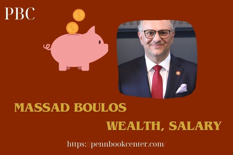 Massad Boulo's wealth, salary and financial overview