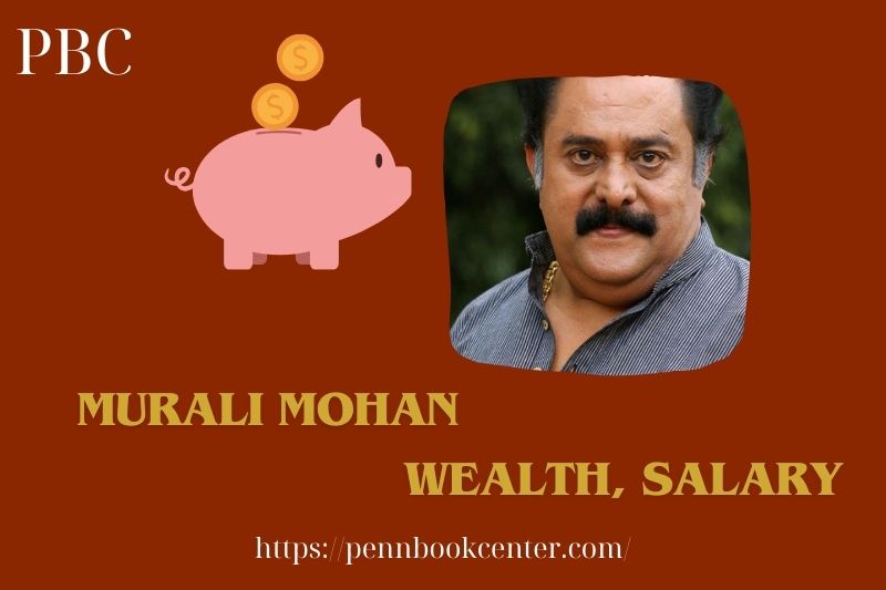 Murali Mohan wealth, salary and financial overview