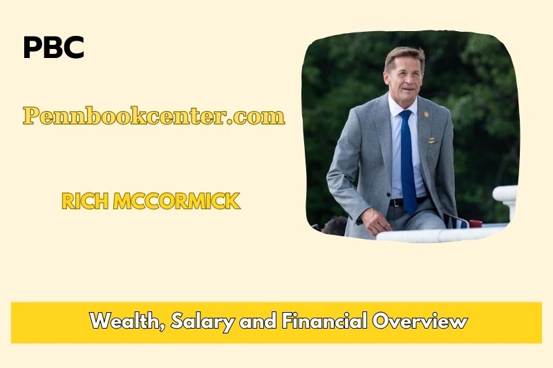 Rich McCormick assets, salary and financial overview