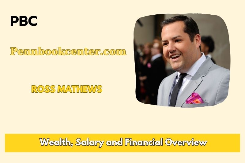 Ross Mathew's prosperity, salary and financial overview