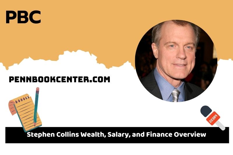 Stephen Collin's prosperity, salary and financial overview