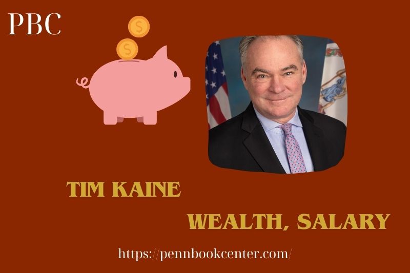 Tim Kaine wealth, salary and financial overview