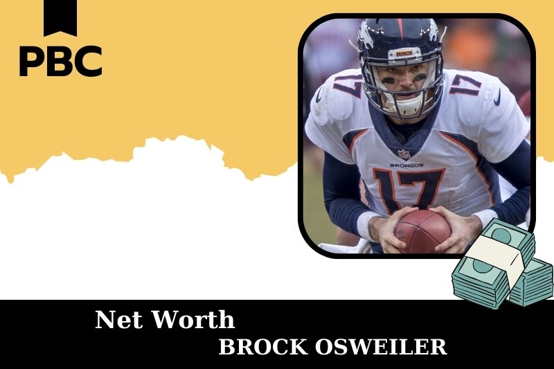 What is Netto -assets from Brock Osweiler in 2025